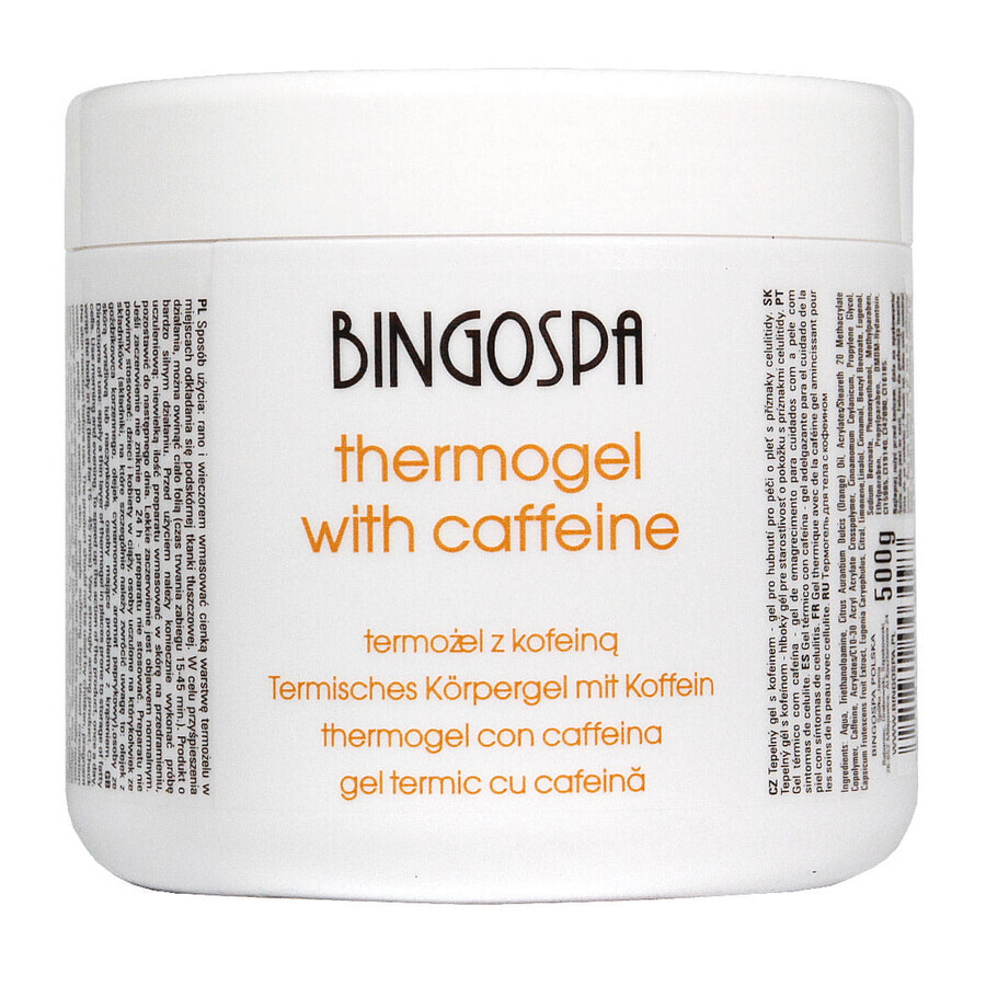 Bingospa, gel termico con caffeina, 500 g