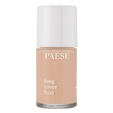 Paese Long Cover Fluid, opaque foundation, 03 Golden Beige, 30 ml