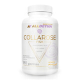 Allnutrition Alldeynn CollaRose Fisch, Himbeer- und Erdbeergeschmack, 180 Lutschtabletten