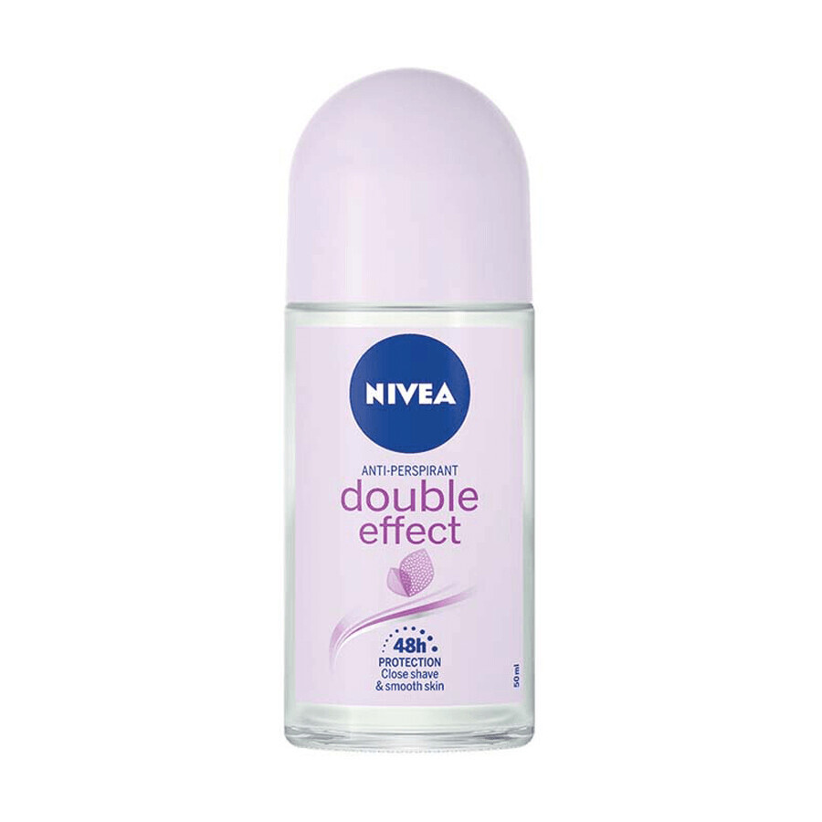 Deodorante roll-on Doppio Effetto, 50 ml, Nivea