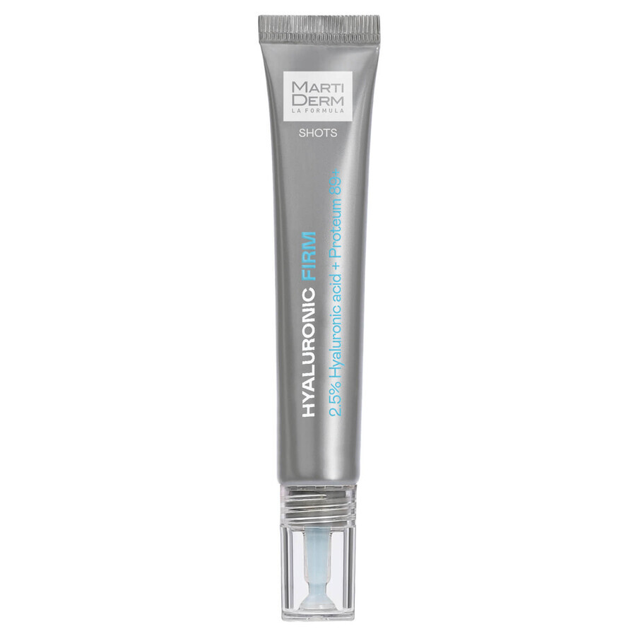 MartiDerm Shots Hyaluronic Filler, ser hidratant concentrat pentru față, 20 ml