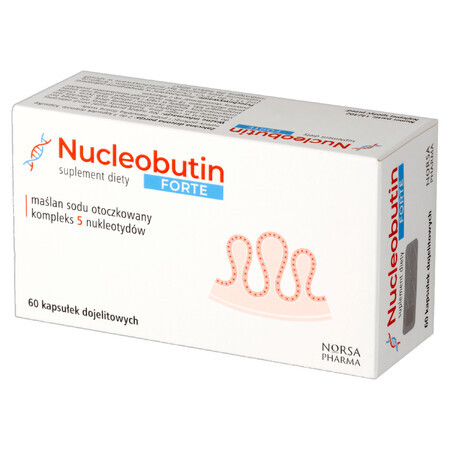 Nucleobutin Forte, 60 capsule enterali