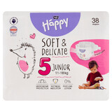 Bella Baby Happy, diapers, size 5 Junior, 11-18 kg, 38 pcs