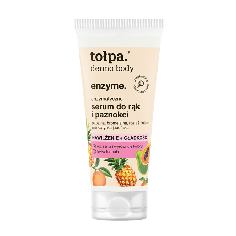 Tolpa dermo body enzyme, enzyme serum for hands and nails, 60 ml