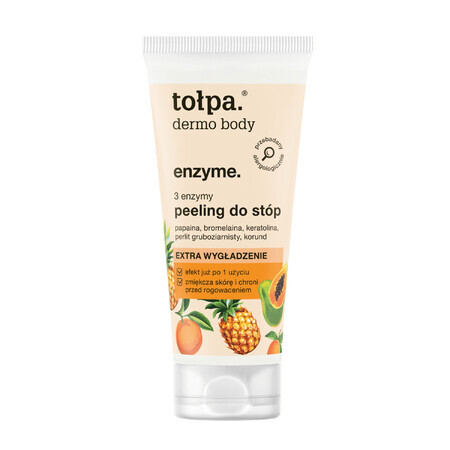 Tolpa dermo body enzyme, foot scrub, 3 enzymes, 60 ml