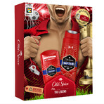 Set Old Spice Footballer, deodorante in stick, Captain, 50 ml + gel doccia 3 in 1, Captain, 250 ml + apribottiglie