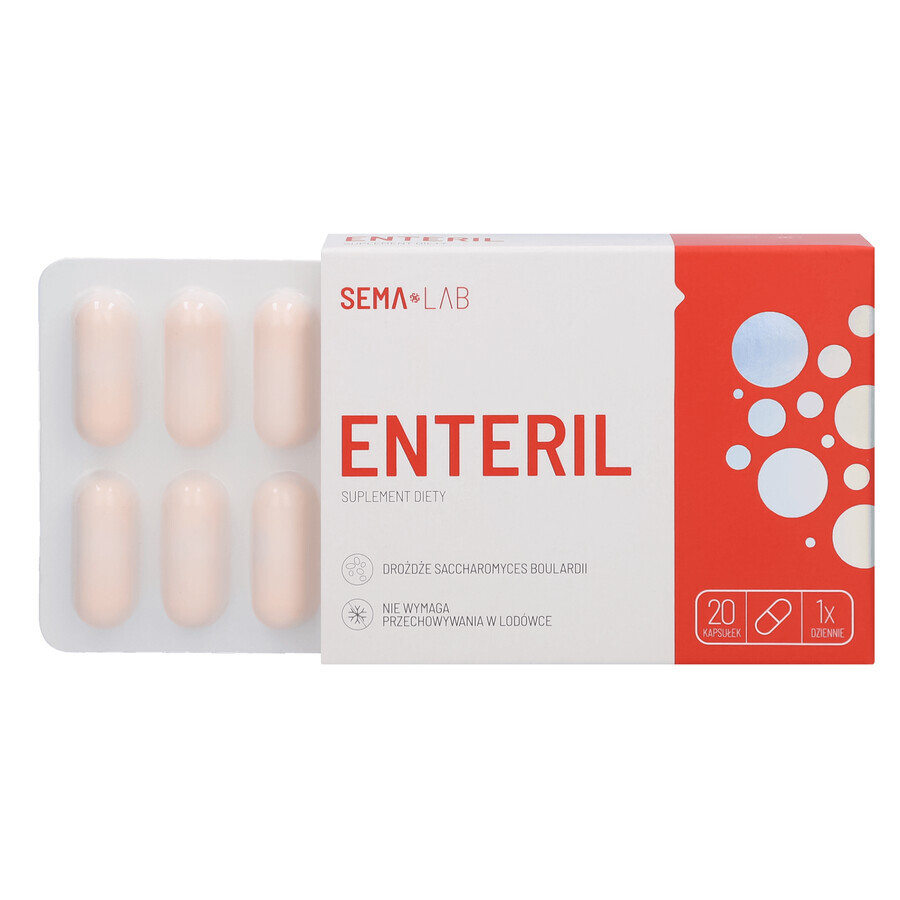 SEMA Lab Enteril, 20 capsule