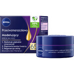 Nivea, crema modellante antirughe 65+, crema notte, 50 ml