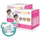 Set Composita Mama DHA, 2 x 30 capsule + 2 x 60 capsule DHA + Canpol, ciuccio, turchese, 0-6 mesi, 1 in omaggio