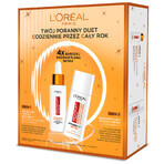 L'Oreal Revitalift Clinical kit, verhelderend serum voor het gezicht, 12% pure vitamine C, 30 ml + verhelderende fluid, SPF 50+, 50 ml