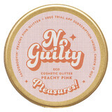 Ministry of Good Soap Facegroovin' Eco Glitter, bio glitter per la decorazione del corpo e del viso, rosa pesca, 10 g