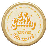 Ministry of Good Soap Facegroovin' Eco Glitter, bio glitter per la decorazione del corpo e del viso, Rusty Gold, 10 g