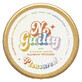 Ministry of Good Soap Facegroovin&#39; Eco Glitter, bio glitter per la decorazione del corpo e del viso, Rainbow Freckles, 10 g