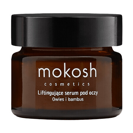 Mokosh, lifting eye serum, oat and bamboo, 15 ml