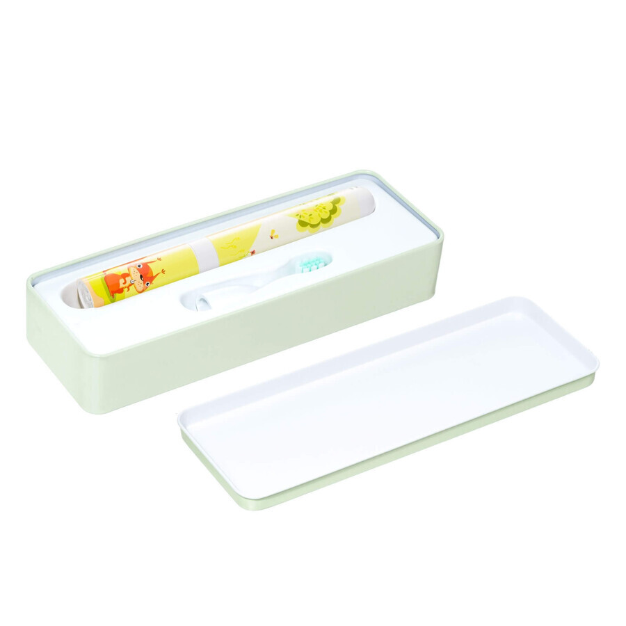 Vitammy Smile Set Kids Sonic Toothbrush Squirrel + Dodo Memo Gooseberry Game 24 Cards