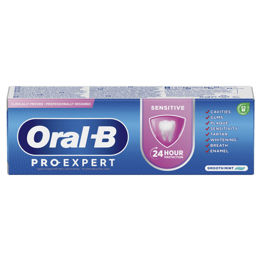 Dentifricio Oral-B Pro-Expert Sensitive, 75 ml