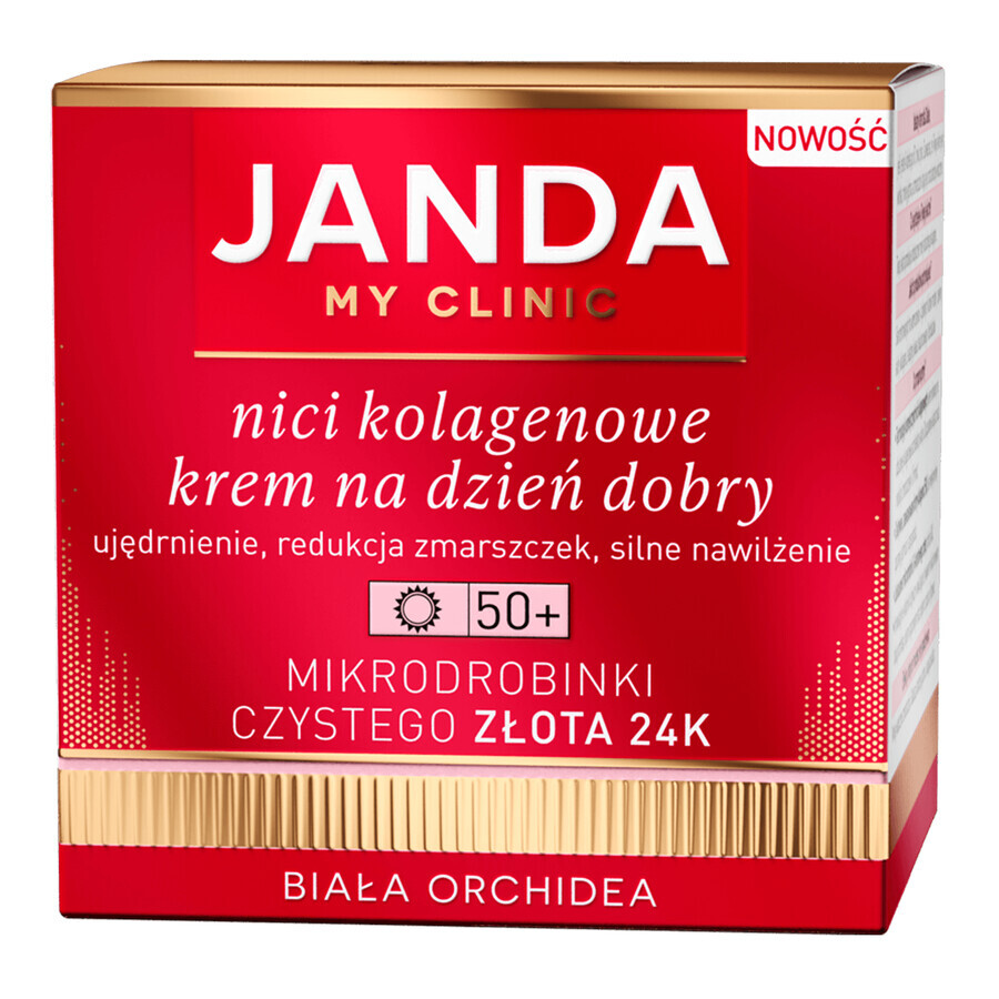 Janda My Clinic Collageendraden 50+, dagcrème, 50 ml