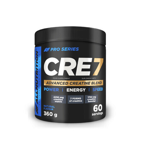 Allnutrition Pro Series CRE7, gusto naturale, 360 g