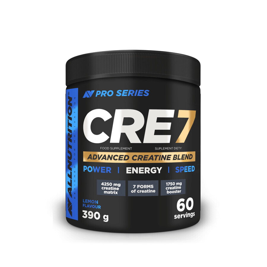 Allnutrition Pro Series CRE7, citroensmaak, 390 g