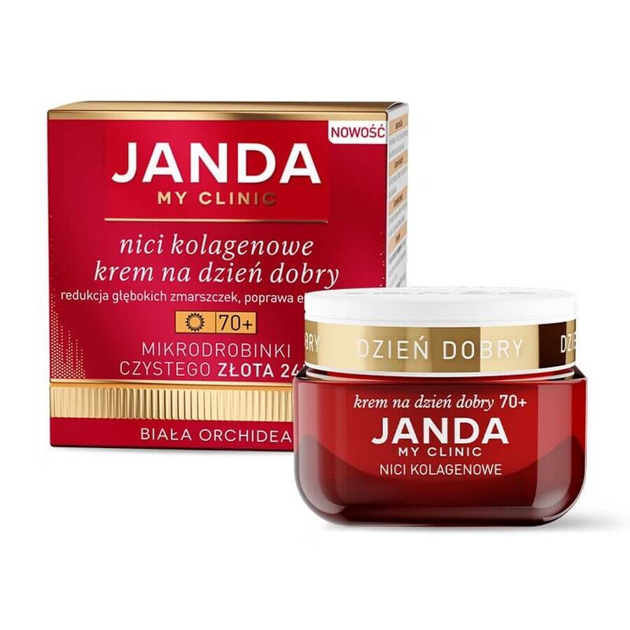 Janda My Clinic Collagen Threads 70+, crema giorno, 50 ml