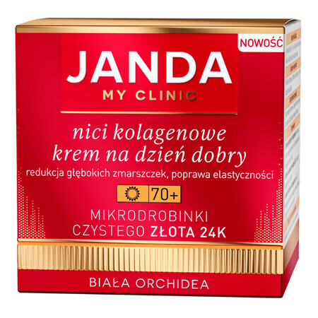 Janda My Clinic Collagen Threads 70+, crema giorno, 50 ml