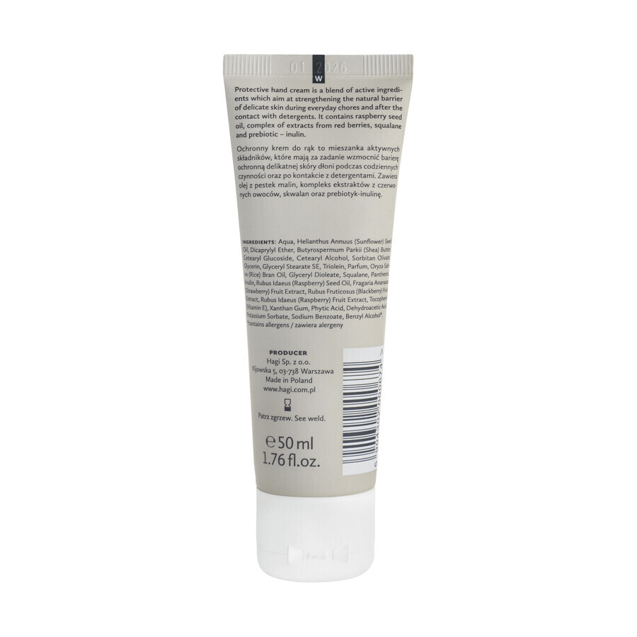 Hagi Frambozenboom, natuurlijke handcrème, voedend en beschermend, 50 ml