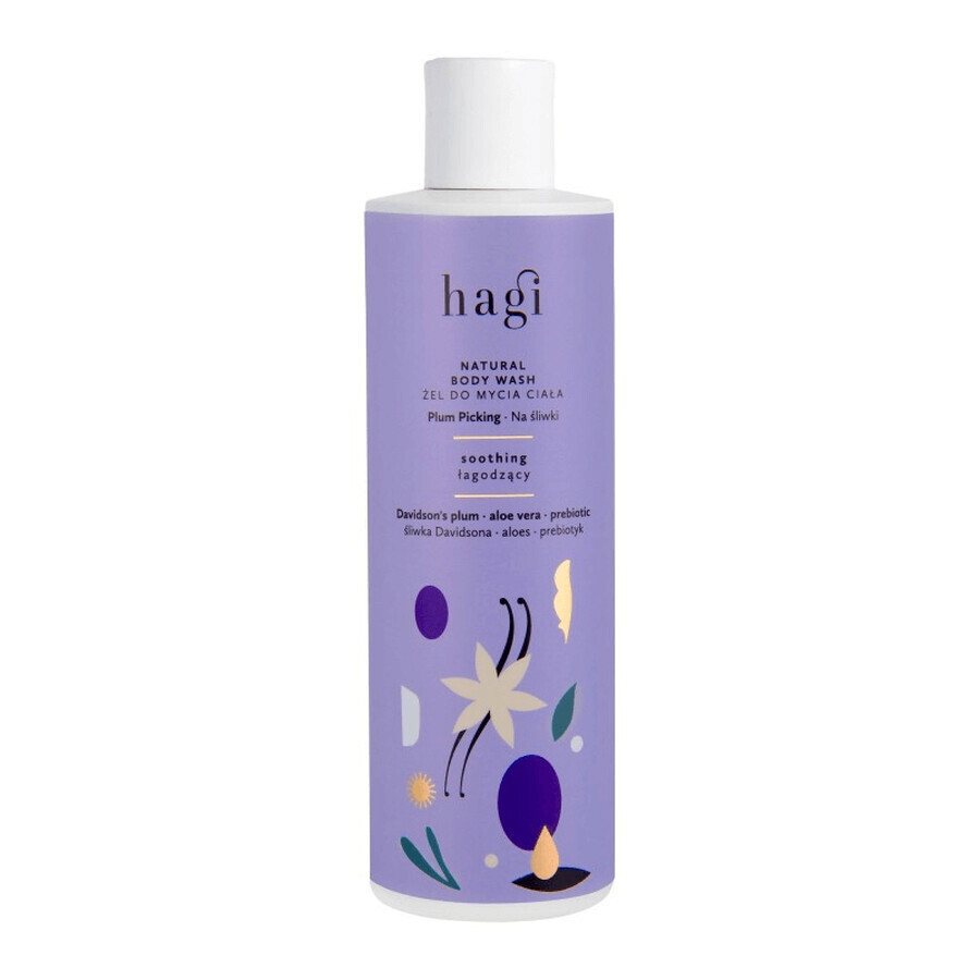 Hagi Na Plum, gel lavante naturale per il corpo, lenitivo, 300 ml