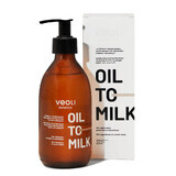 Veoli Botanica Oil to Milk, hydraterende-transformerende reinigingsolie met 2% gemberextract en vitamine E, 290 ml