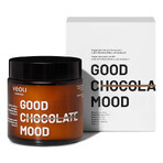 Veoli Botanica Good Chocolate Mood, candela da massaggio vegana con 40% di burro di karité e vitamina E, 100 ml