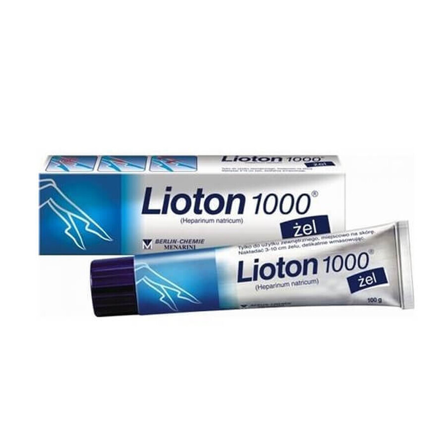 Lioton 1000 8,5 mg/g, gel, 100 g