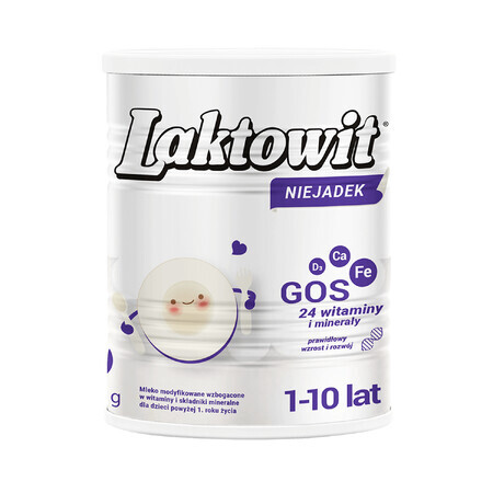 Laktowit Niejadek, latte modificato, dopo 1 anno, 400 g