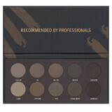 Affect Colour Brow Collection, palette di ombretti per sopracciglia, 10 x 2 g