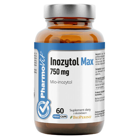 PharmoVit Inositolo Max 750 mg, 60 capsule