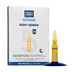 Set mit kostenlosem MartiDerm Shots Hyaluronic Filler, Gesichtsserum, 20 ml + Platinum Night Renew, Nacht-Booster, 2 ml x 5 Ampullen