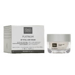 Set con MartiDerm Platinum GF Vital Age Cream in omaggio, crema per pelli secche, 50 ml + Night Renew, booster notturno, 2 ml x 5 fiale