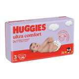 Huggies Ultra Comfort, pannolini, Disney, taglia 3, 4-9 kg, 56 pezzi