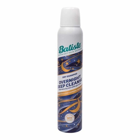 Batiste Overnight Deep Cleanse, shampoo secco, per la notte, 200 ml