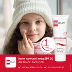 Set Emolium Dermocare, crema vento e gelo, dal 1° giorno, SPF 20, 2 x 75 ml + emulsione bagno, 50 ml in omaggio