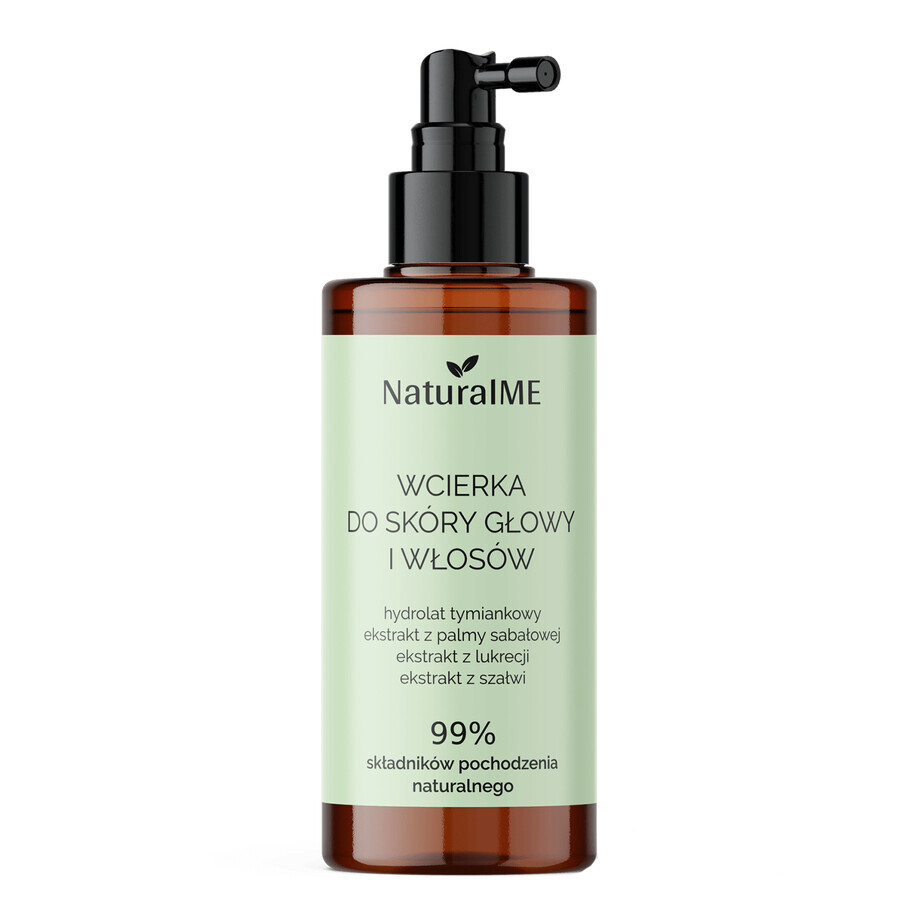 NaturalME, massaggio per cuoio capelluto e capelli, 150 ml