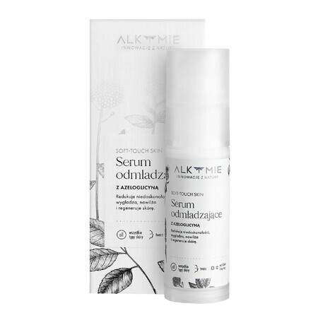 Alkmie Soft-Touch Skin, siero ringiovanente con azeloglicina, 30 ml