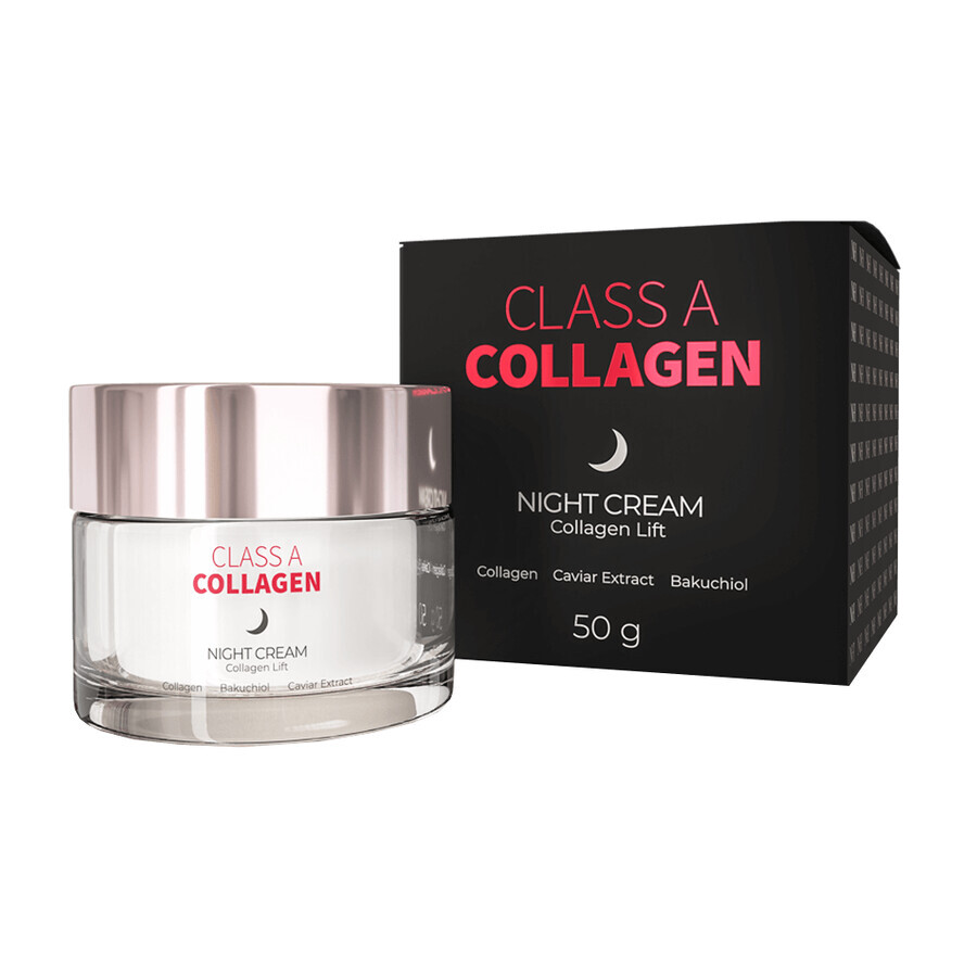 Noble Health klasse A collageen, liftende nachtcrème, 50 ml