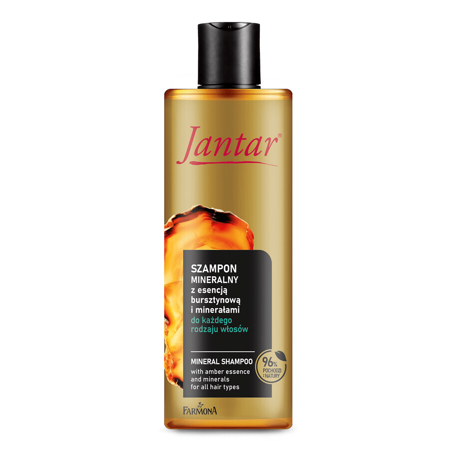 Farmona Jantar, shampoo minerale con essenza di ambra e minerali, per ogni tipo di capelli, 300 ml