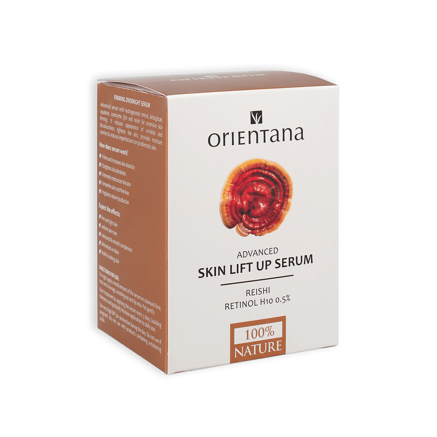 Orientana, strengthening night serum Reishi Retinol H10 0.5%, 30 ml