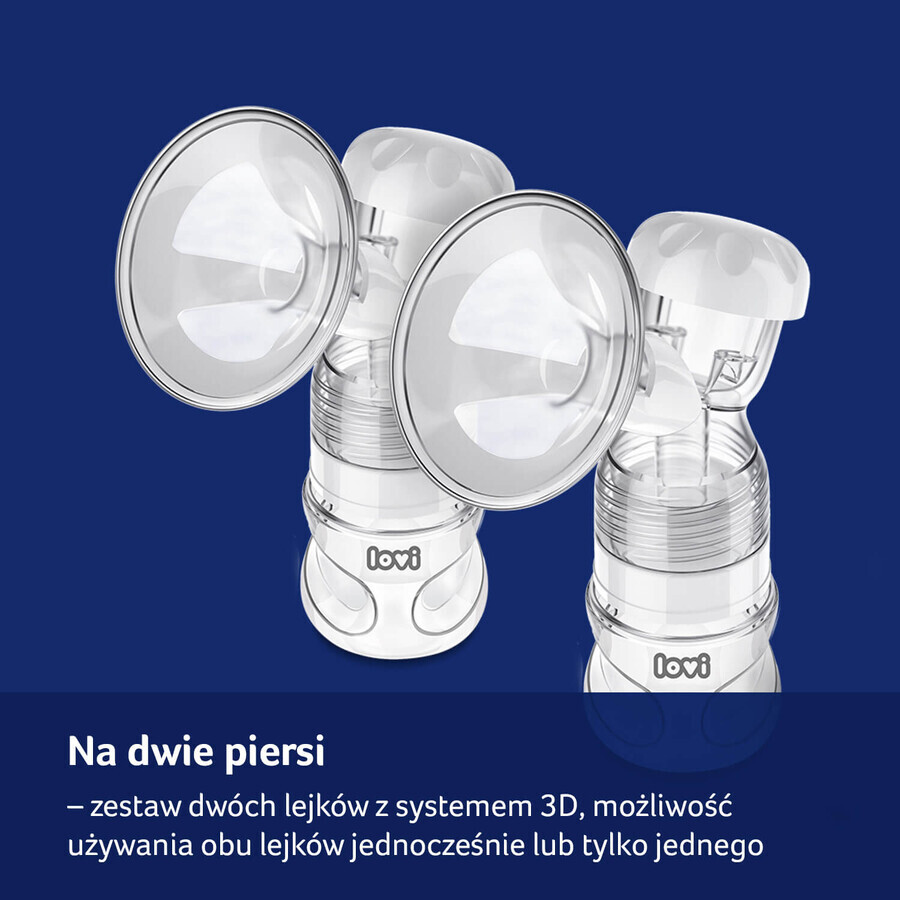 Lovi Expert 3D Med, tiralatte elettrico bifase