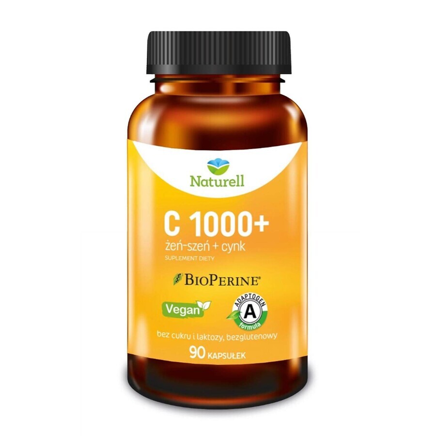 Naturell C 1000+, 90 cápsulas