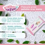 Kinder by Nature, salviette umidificate per neonati e bambini, 6 x 56 pezzi