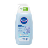 Nivea Baby, loción lavante, baño suave, desde el primer día, 450 ml