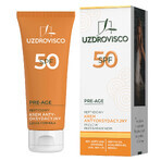 Uzdrovisco Pre-Age, crema antiossidante contro l'iperpigmentazione, SPF 50, 50 ml