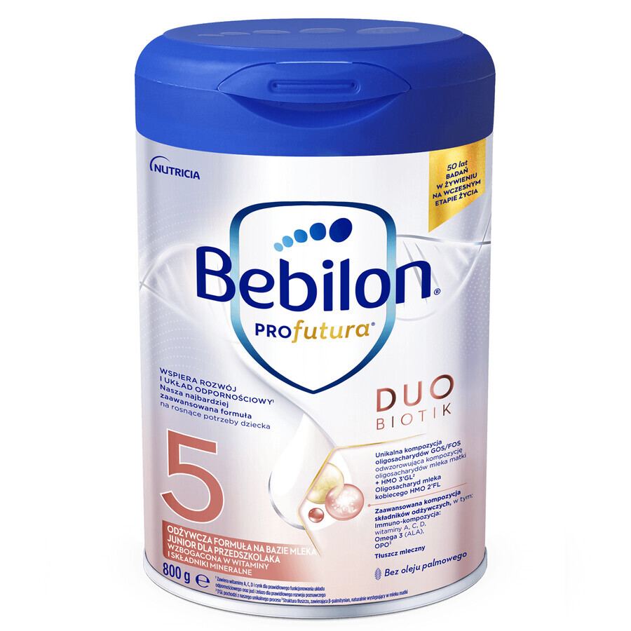 Bebilon Profutura DuoBiotik 5, voedzame melkvoeding, voor de peuter, 800 g