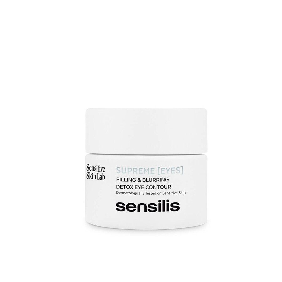 Sensilis Supreme Renewing&amp;Detox set, crema giorno, SPF15, 50 ml + crema occhi, 25 ml